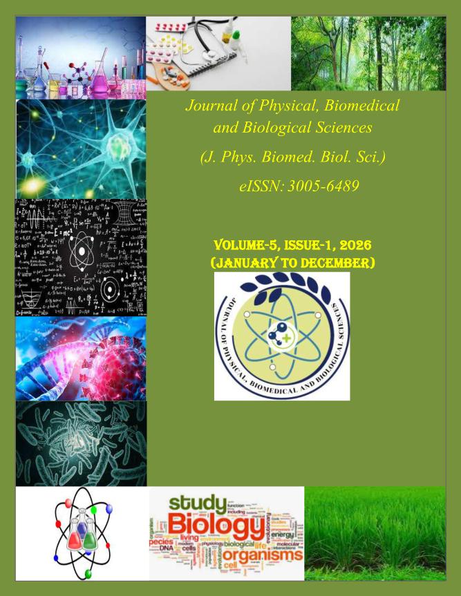 					View Vol. 2026 No. 1 (2026): Volume-5, Issue-1, 2026 (January to December-Current Issue)
				